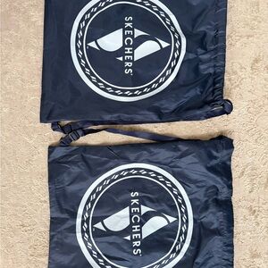 Skechers Navy Blue Drawstring Backpack